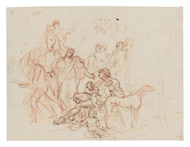 Christ healing the paralytic at the Pool of Bethseda