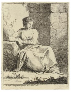 Pensive Girl, sitting (Nagler, Gerard 21; Andresen 26)