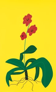 Jonas Wood, Yellow Clipping 2