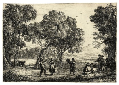 La Danse sous les Arbres (B. 35; Manocci 19)