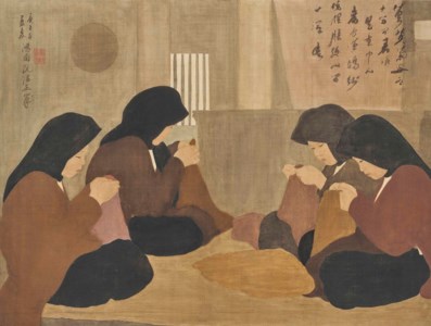Les Couturières (Seamstresses at Work)