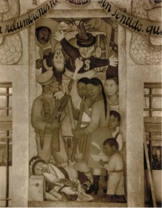 Mural by Diego Rivera, c. 1926