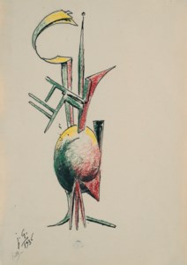 Étude pour Femme au miroir