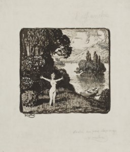 L'Affranchie (illustration de la partition "L'Affranchie" par le Père Lapurge)
