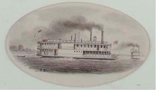 Steamboats on the Delaware River