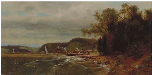 Hudson River Near Hyde Park