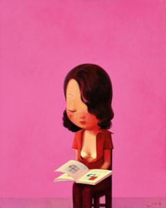 Liu Ye, Woman Reading