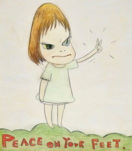 Yoshitomo Nara, PEACE ON YOUR FEET