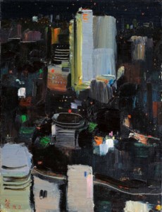 Wu Guanzhong, Tokyo in the Night
