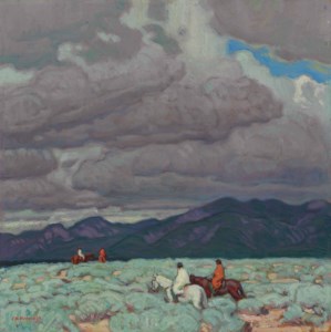Clouds, Mountains and Sage