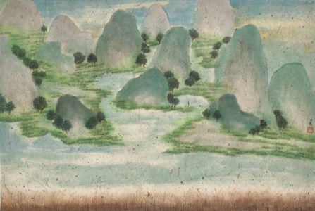 Riverbank Scenery