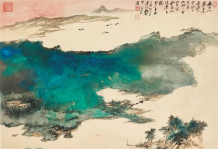Zhang Da Qian, Lake Tai