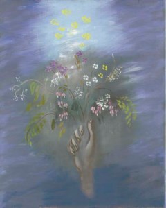 Hand with flowers