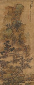 Lan Ying, Landscape in the Style of Zhao Mengfu