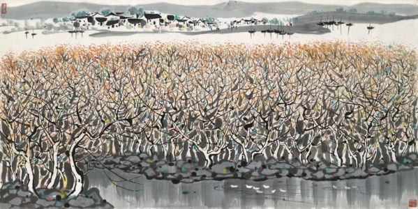 Wu Guanzhong, Landscapes of the Wetland