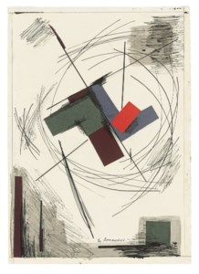 Two abstract compositions