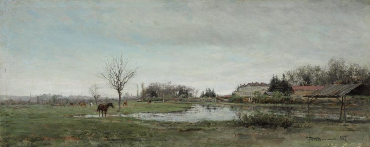 Ivan Pokhitonov, Château du Huras à Gélos, près de Pau