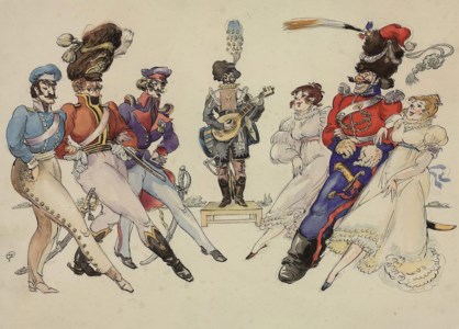 Design for Les Cosaques de Platov à Paris