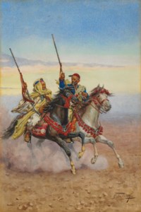 Two horsemen