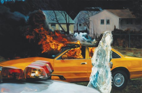 Burning Car