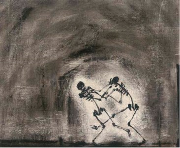 Skeletons Fighting