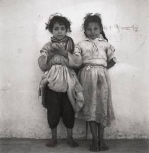 Street girls, North Africa, early 1950s