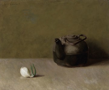 Still Life with Teapot and Onion
