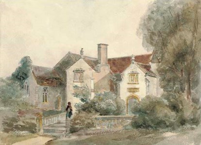 Manor house and church, Lytes Cary, Somerset