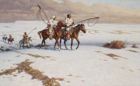 Tom Lovell, Catchers of Wild Horses