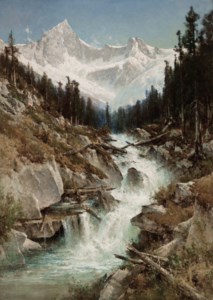 Sir Donald Peak in the Selkirk Mountains, Canadian Pacific
