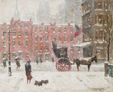 Winter Along 59th Street