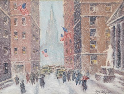 Winter on Wall Street, Trinity Church