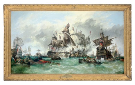 Trafalgar: Almost the end of the day, with victory assured