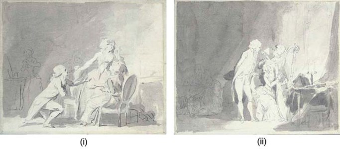 Le retour de l'infidèle ; and Le concert improvisé