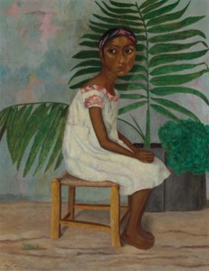 La niña de las palmas