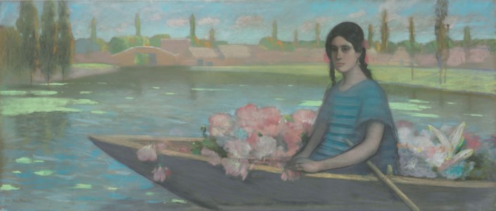 Vendedora de flores