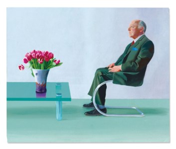 David Hockney, Portrait of Sir David Webster