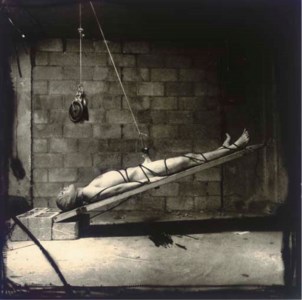 Testicle Stretch with Possibility of a Crushed Face, New Mexico, 1982