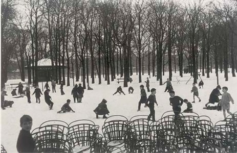 Première Neige, Luxembourg, Paris, 1956