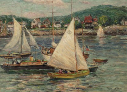 Yachts at Rockport, Massachusetts