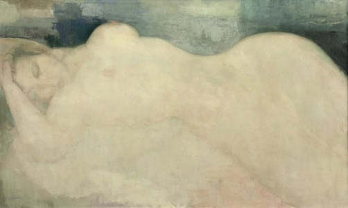A reclining nude