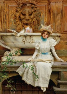 Alla fontana (Le due colombe)