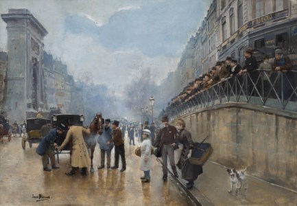 L'accident: Porte Saint-Denis