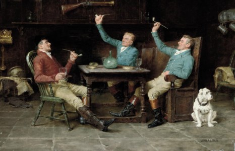 A toast to the hunt