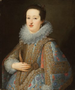 Portrait of Eleonora Gonzaga (1598-1655), half-length, as a bride