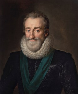 Portrait of Henry IV of France (1553-1610), bust-length