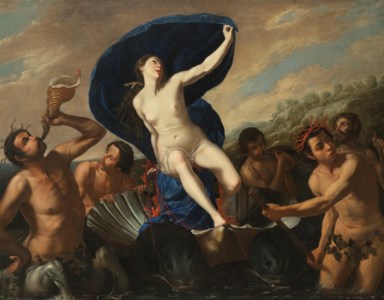 Artemisia Gentileschiand Associate, The Triumph of Galatea