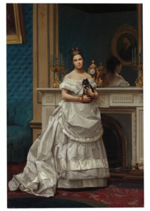 Portrait of Marie-Anne d'Escoubleau de Sourdis, Madame Charles-Joachim Lefèvre (1853-1938), Previously Thought to be a Portrait of the Artist's Wife, Marie Gérôme, née Goupil (1842-1912)