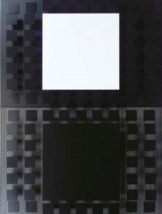Carrés noirs et un blanc