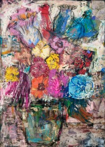 Flowers (white, yellow, orange, pink and blue)